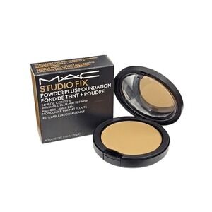 MAC Studio Fix Powder Plus Foundation C8 0.52oz Full Coverage‎ NIB